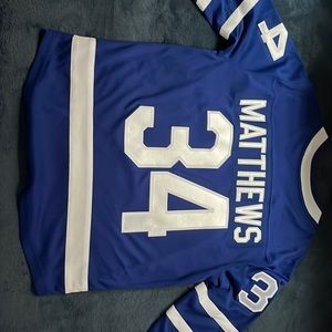 Auston Matthews home maple leafs jersey. Great condition.